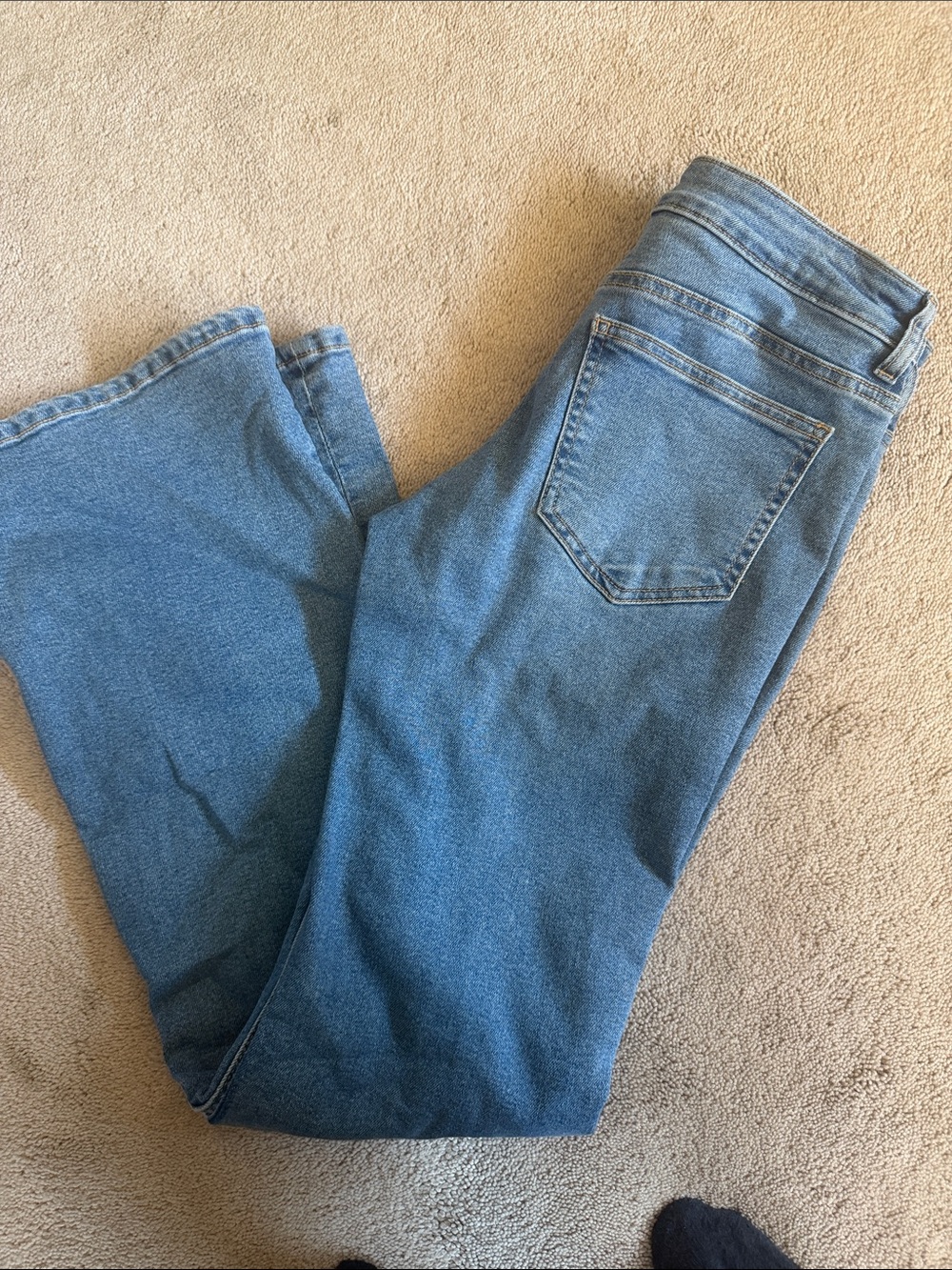 Divided Medium Blue Flare Jeans — Wide Leg - Picture 3 of 3